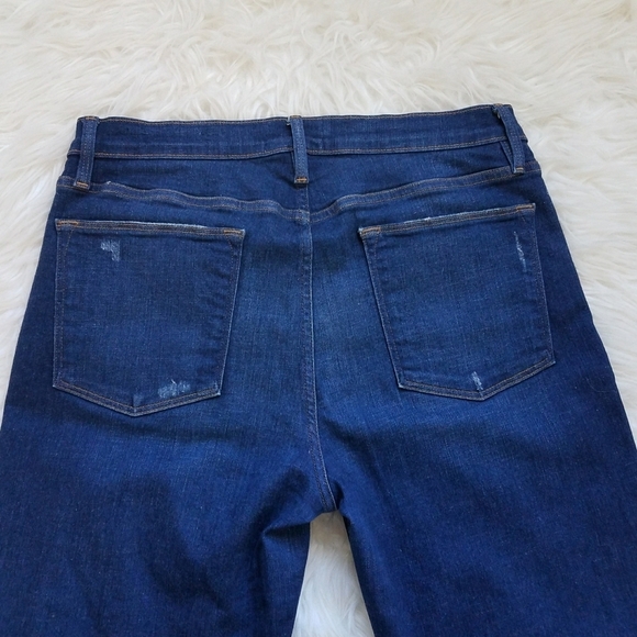 Frame Le High Straight Tuxedo Split Jeans - Picture 4 of 12